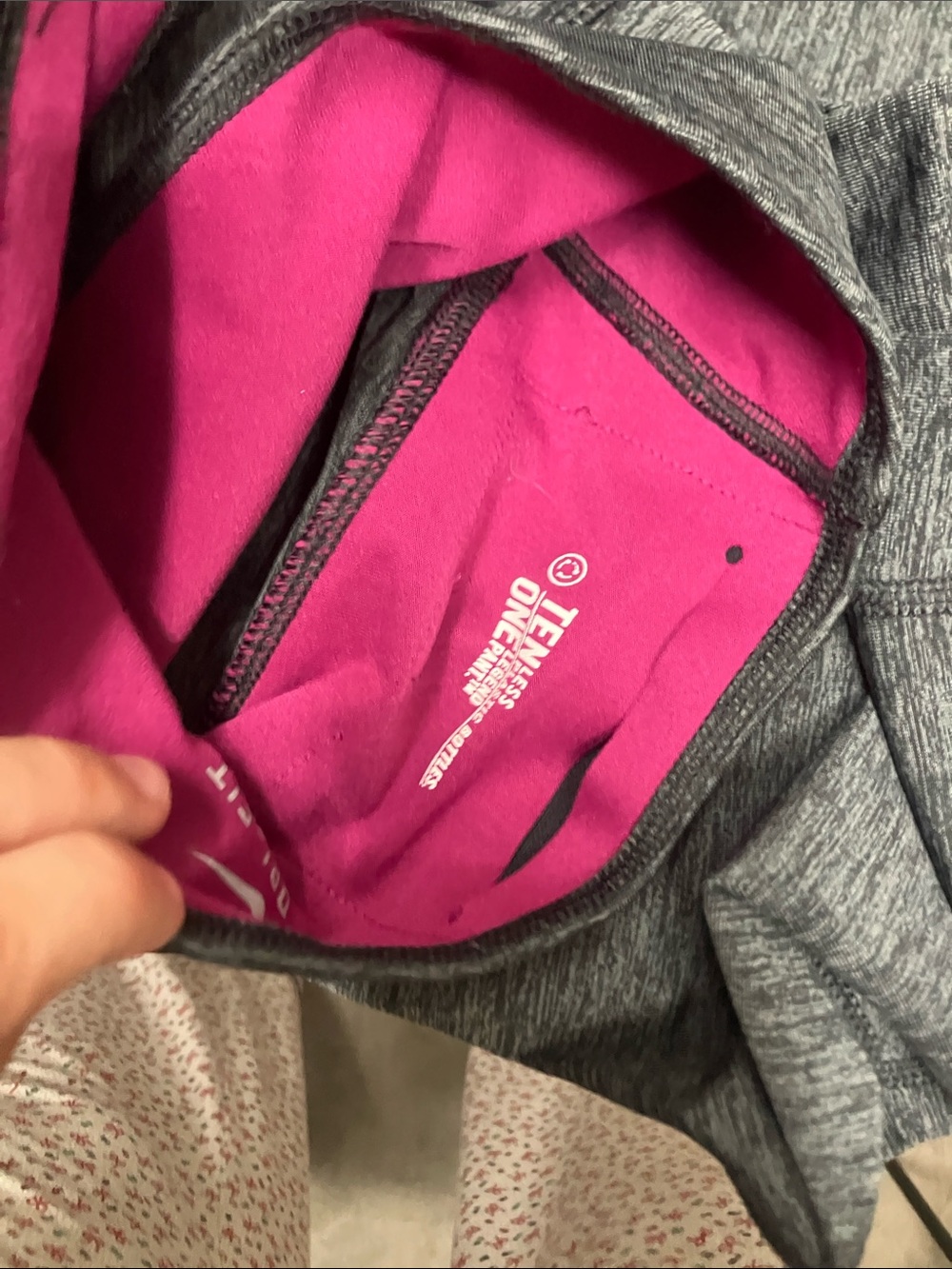 Active Hooded Jacket with Bright Pink Lining
